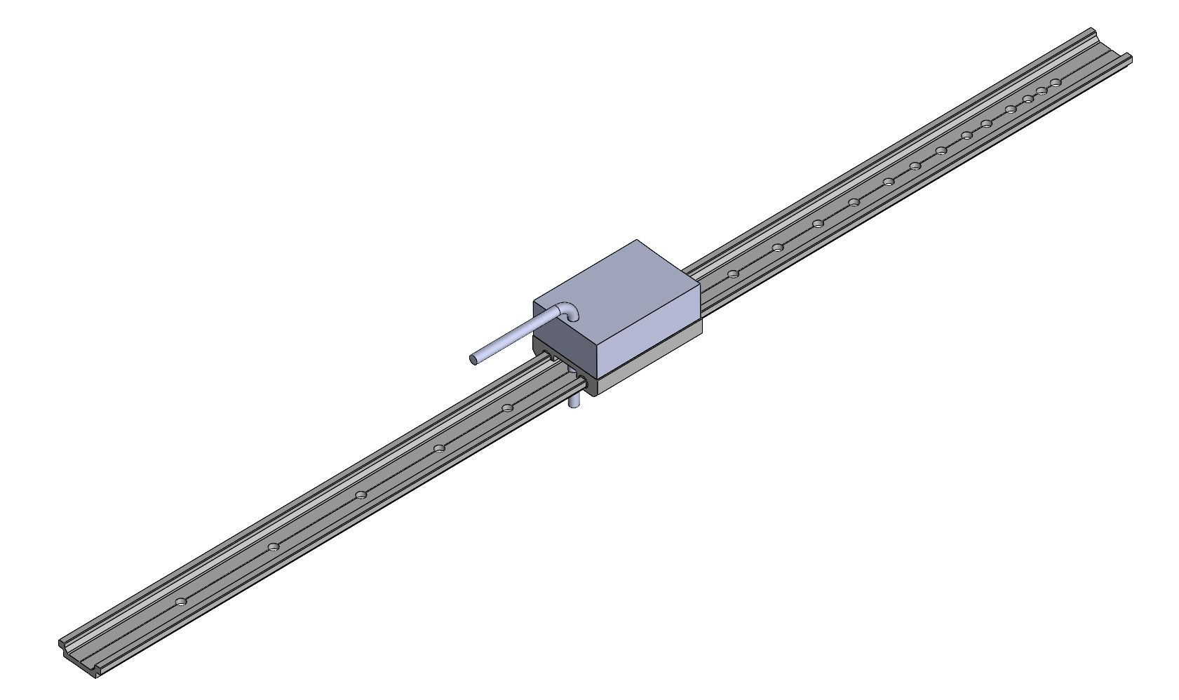 Centering assembly with locking pin.