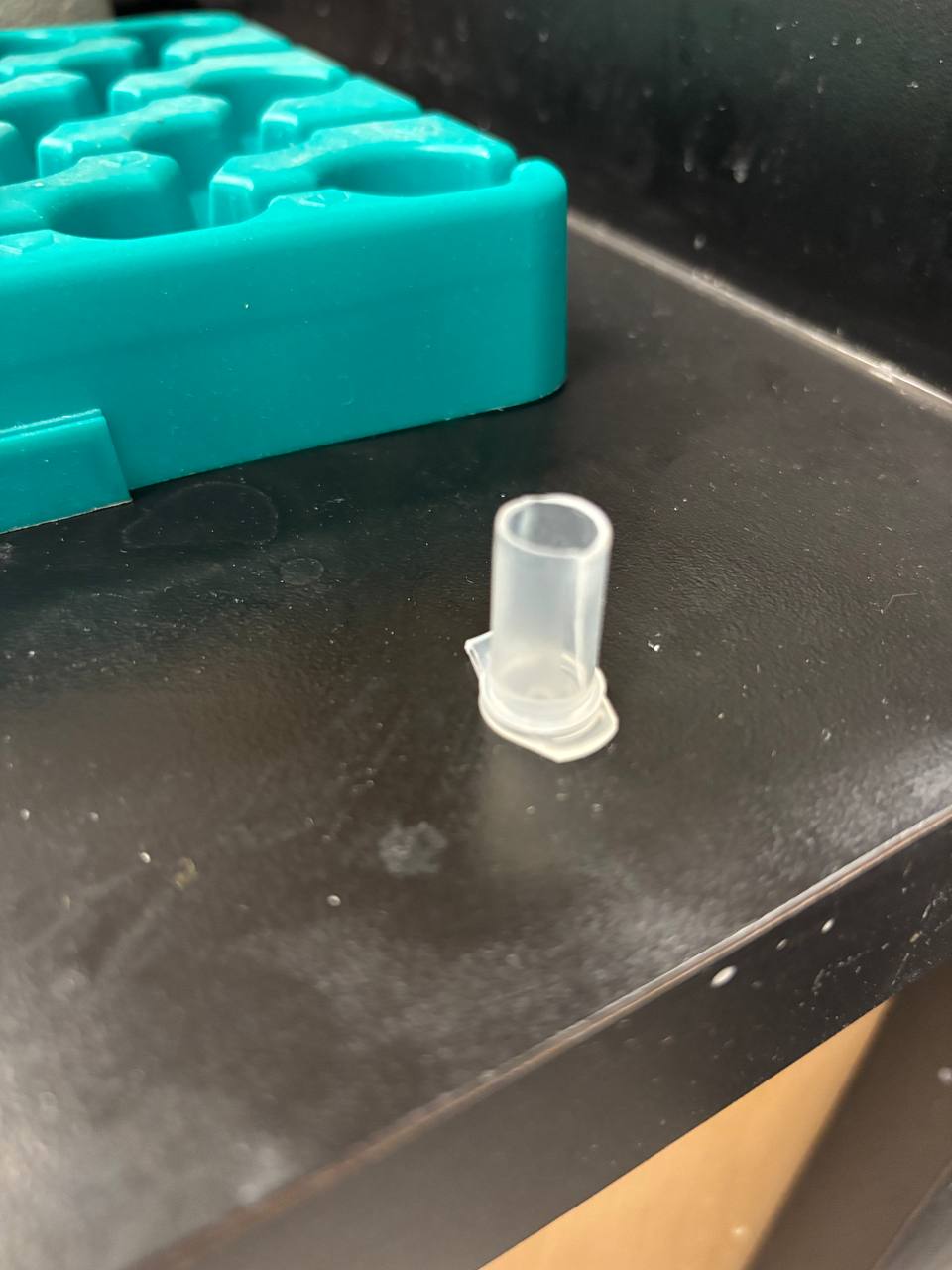 Compression-sample mold preparation.